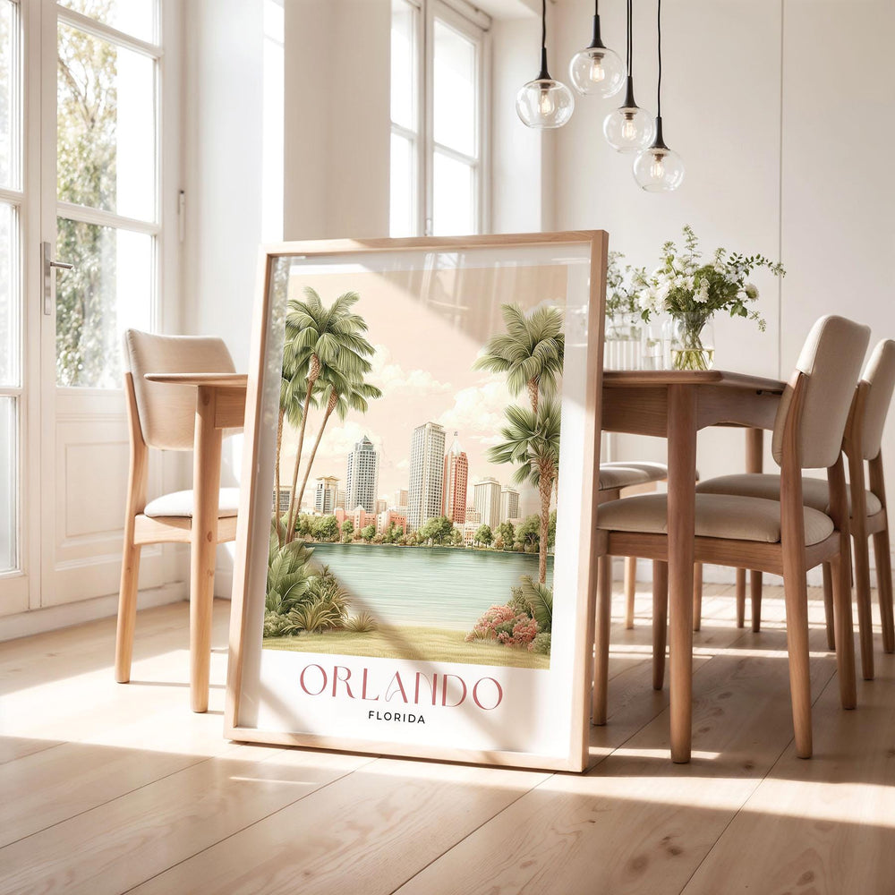 Orlando Travel Art Print