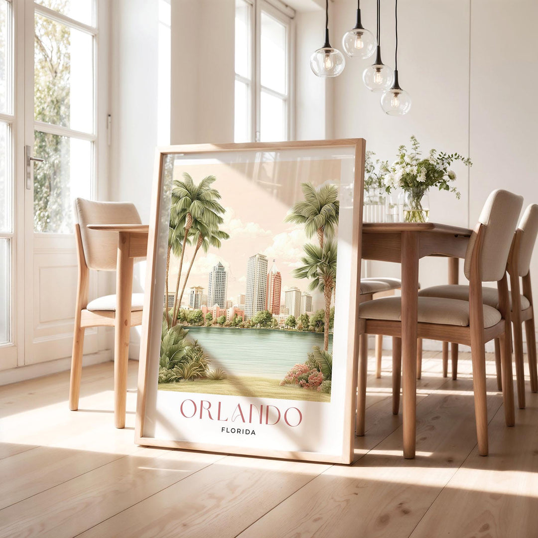 Orlando Travel Art Print