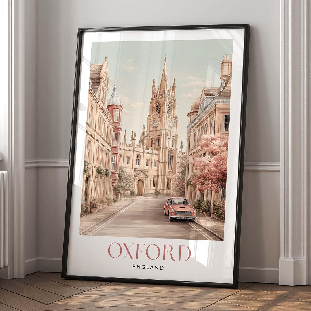Oxford Travel Art Print