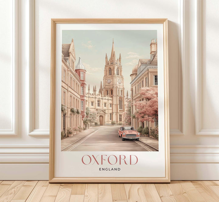 Oxford Travel Art Print