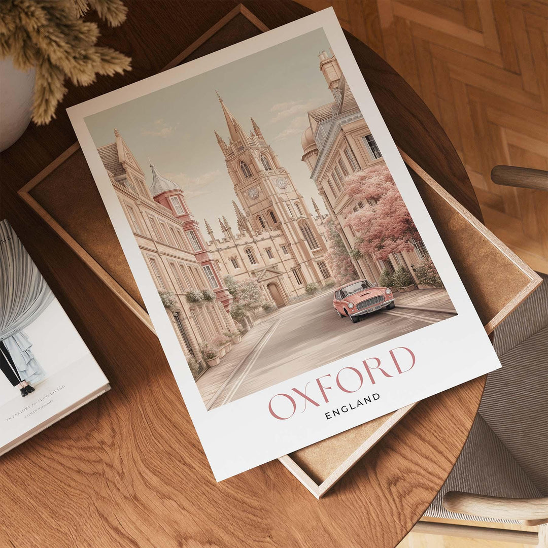Oxford Travel Art Print