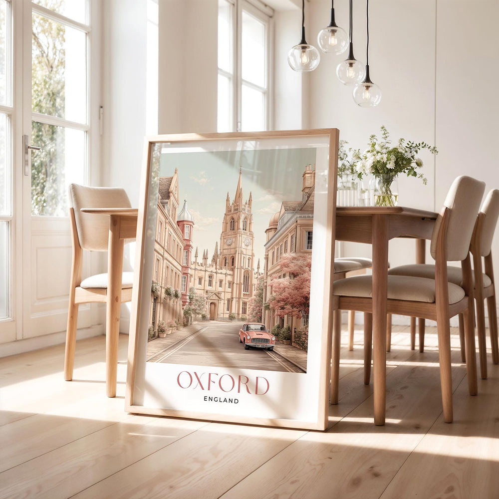 Oxford Travel Art Print