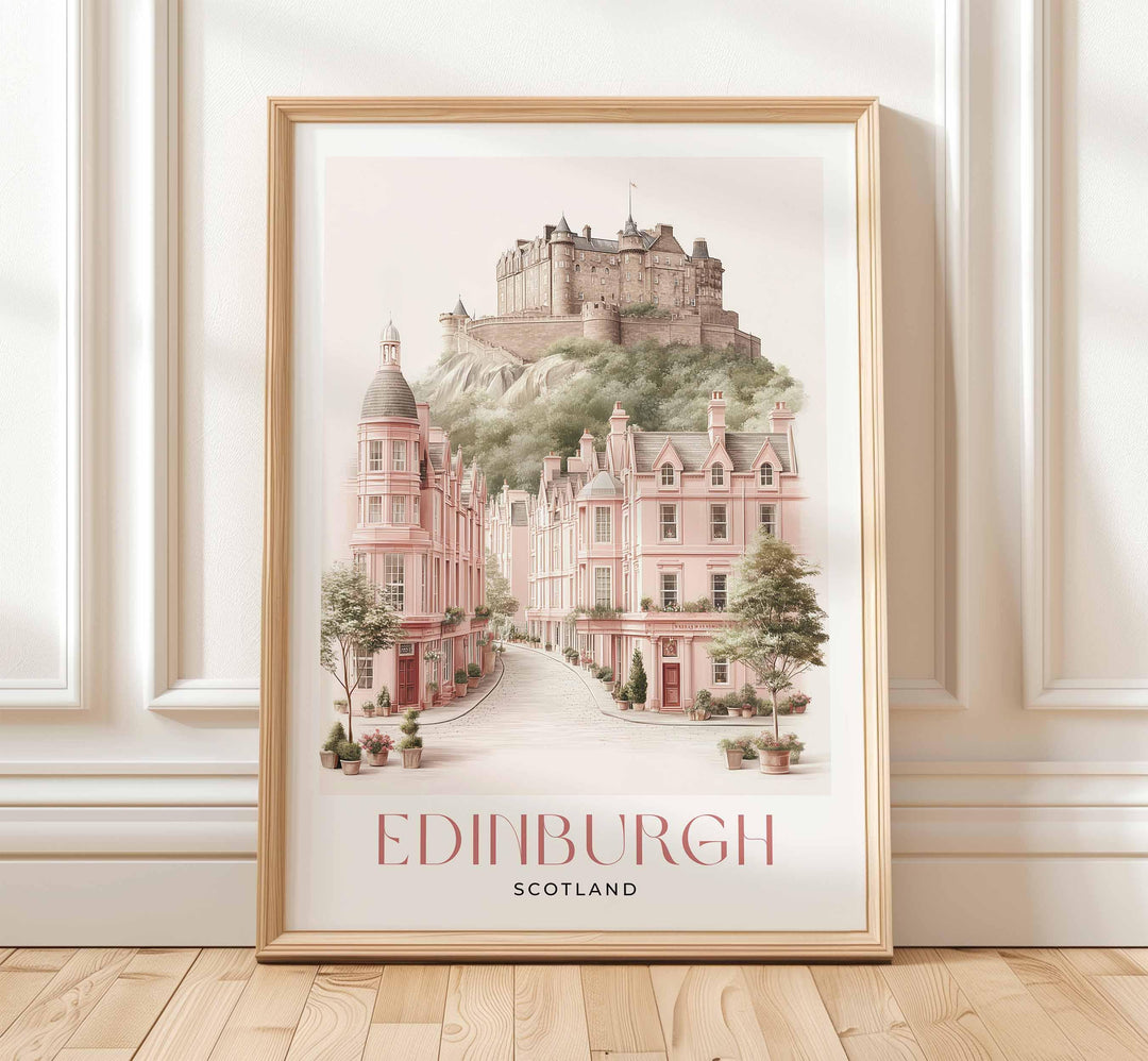 Edinburgh Travel Art Print