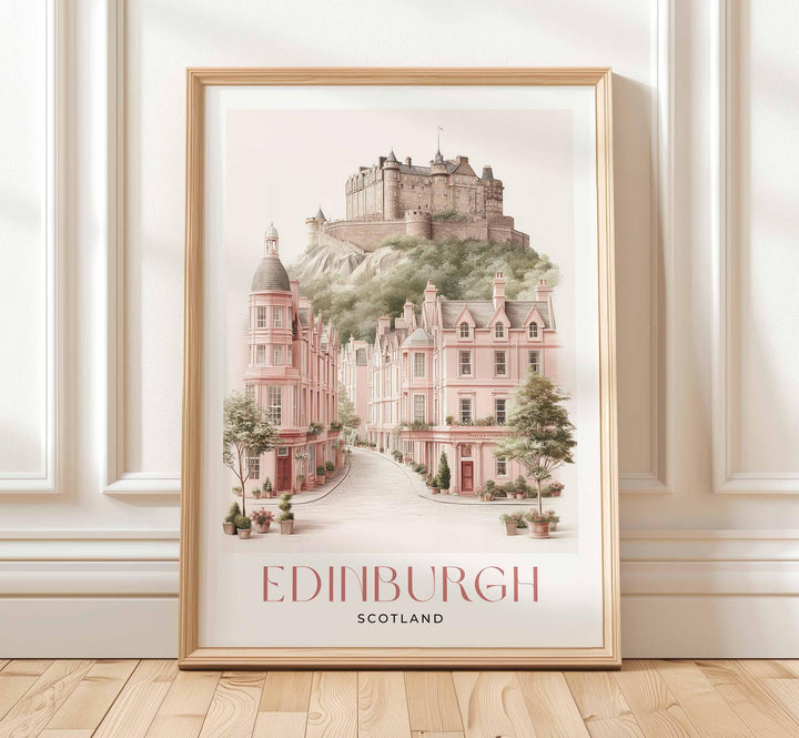 Edinburgh Travel Art Print