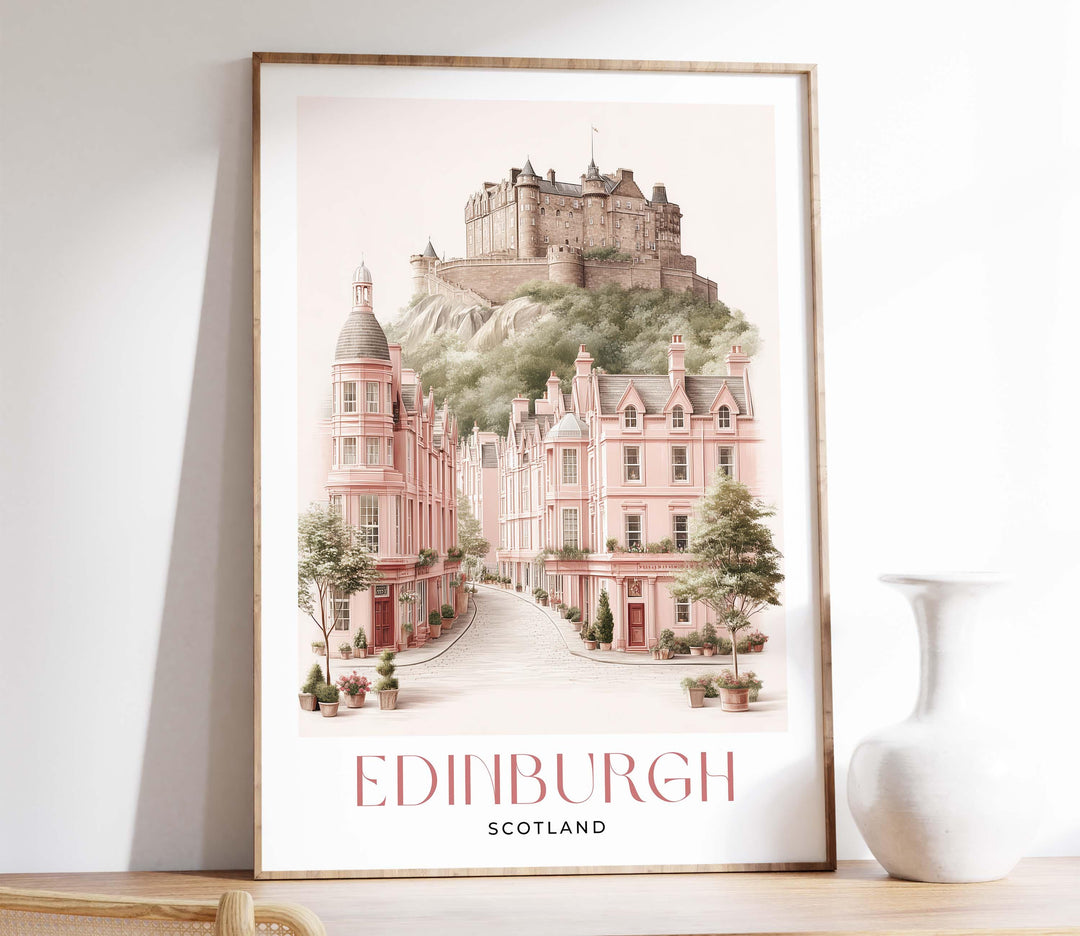 Edinburgh Travel Art Print