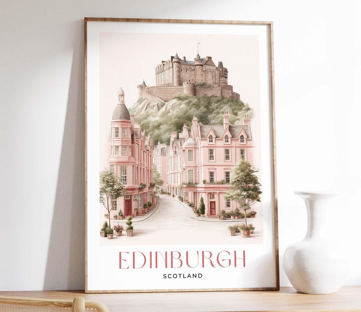 Edinburgh Travel Art Print