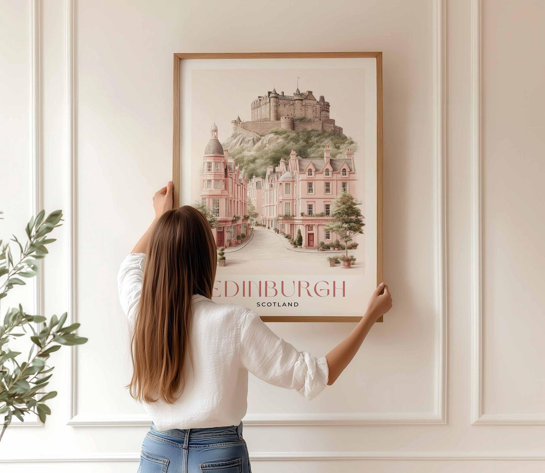 Edinburgh Travel Art Print
