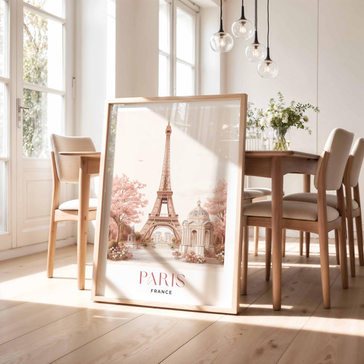 Paris Eiffel Tower Travel Art Print
