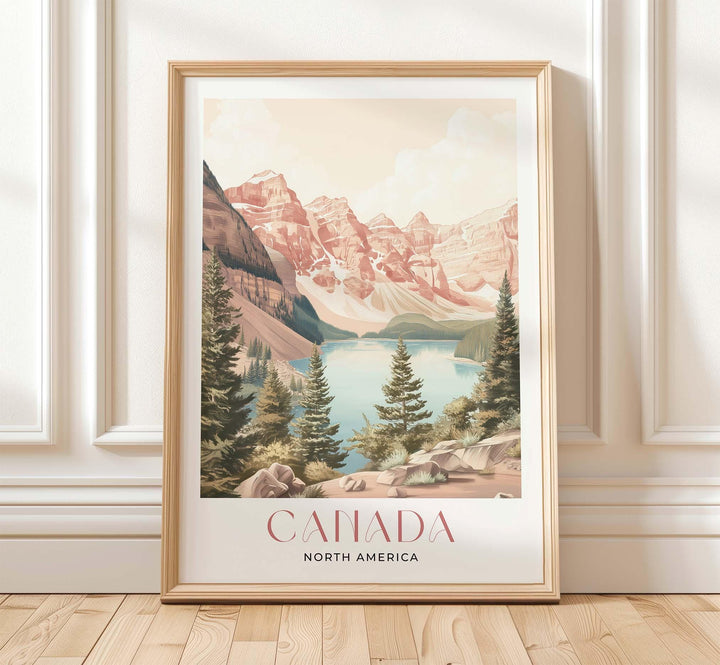 Canada Travel Art Print