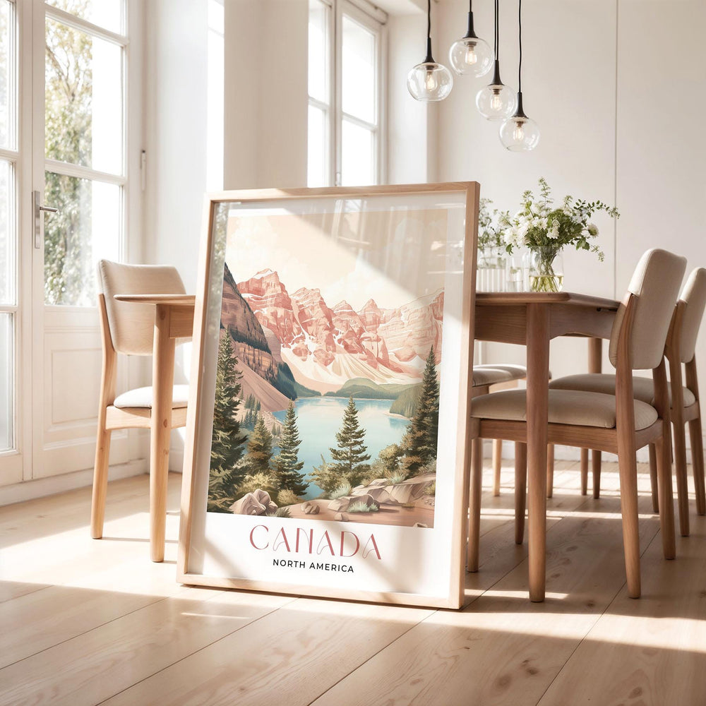 Canada Travel Art Print