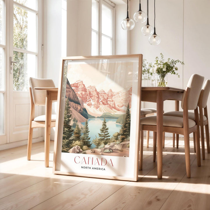 Canada Travel Art Print