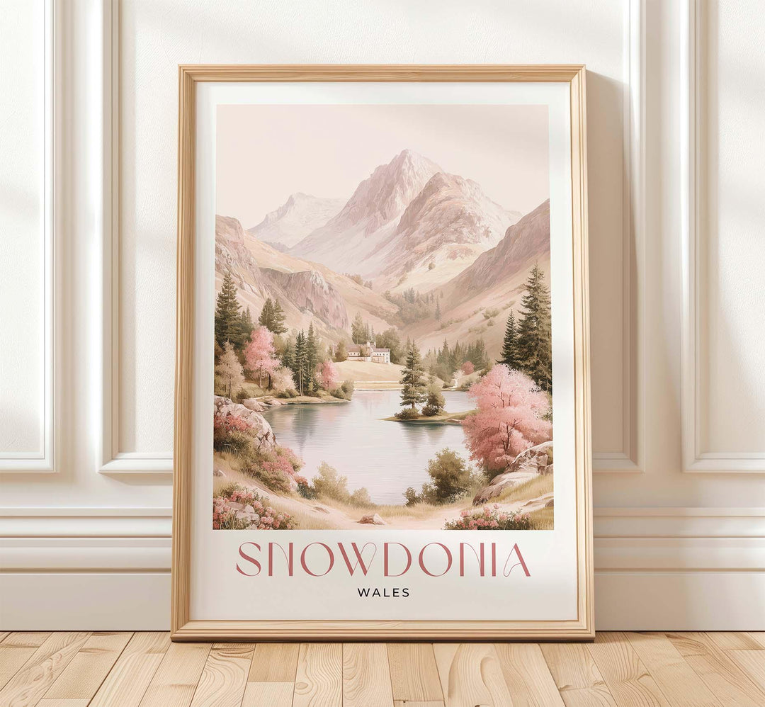 Snowdonia Travel Art Print