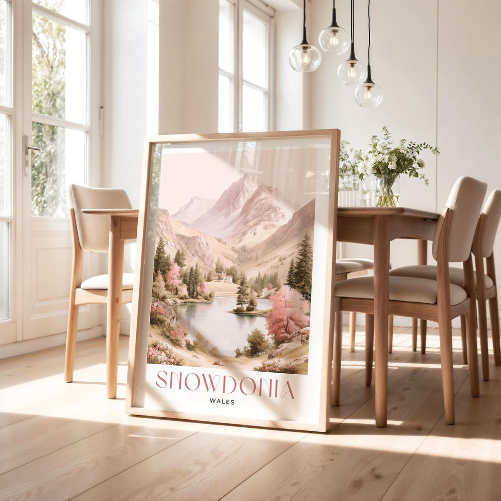 Snowdonia Travel Art Print