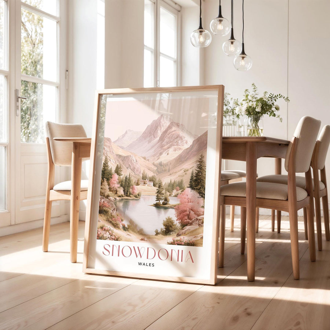 Snowdonia Travel Art Print