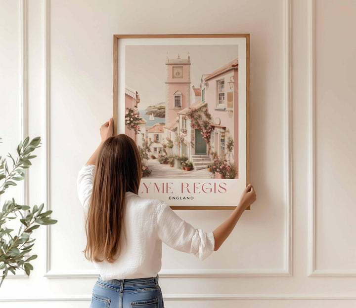 Lyme Regis Travel Art Print