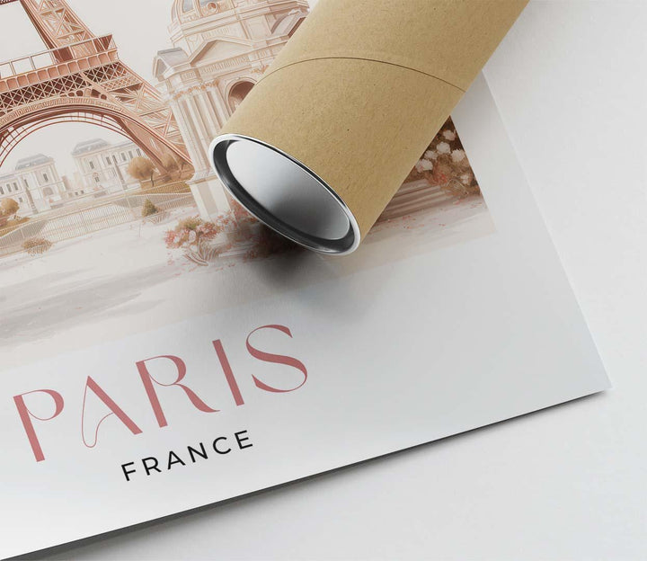 Paris Eiffel Tower Travel Art Print