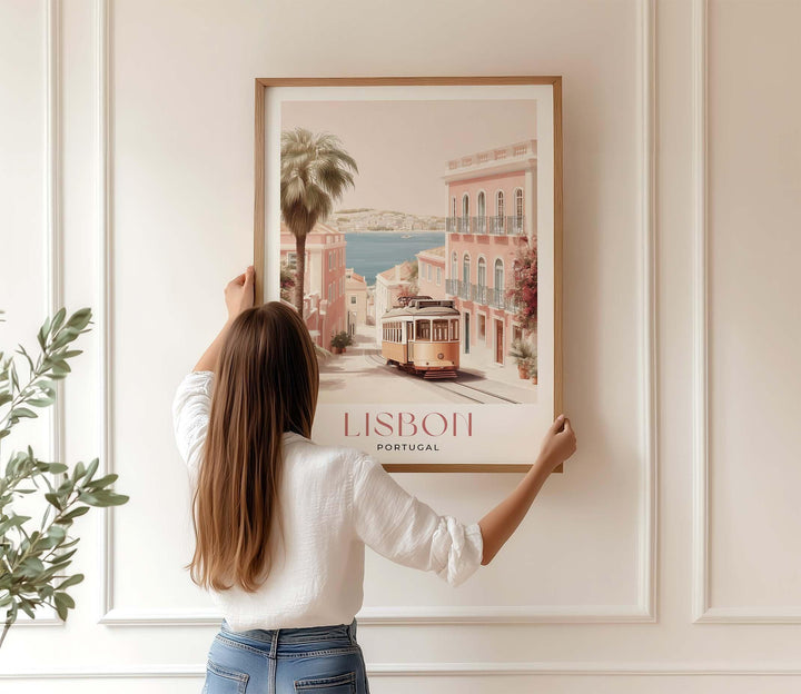 Lisbon Travel Art Print