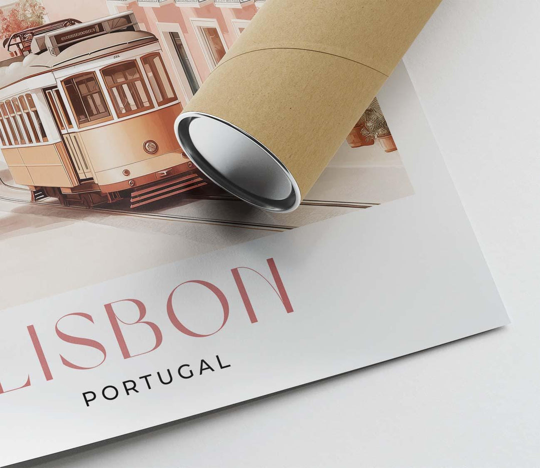 Lisbon Travel Art Print