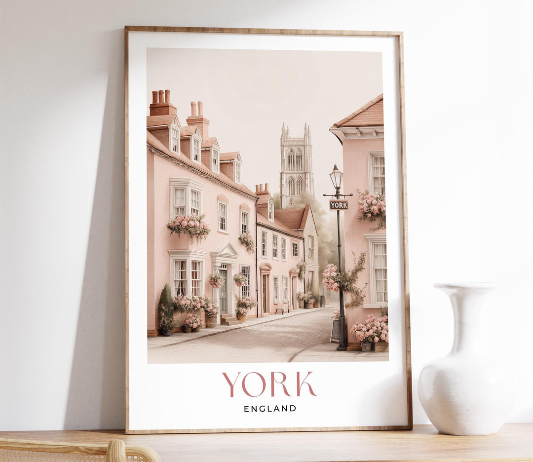 York Travel Art Print