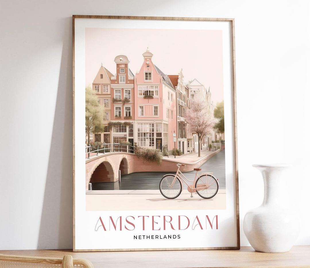 Amsterdam Travel Art Print