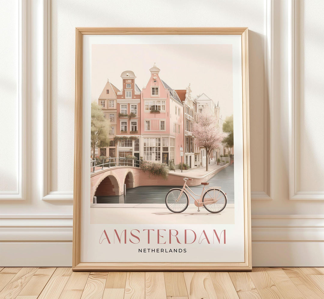 Amsterdam Travel Art Print