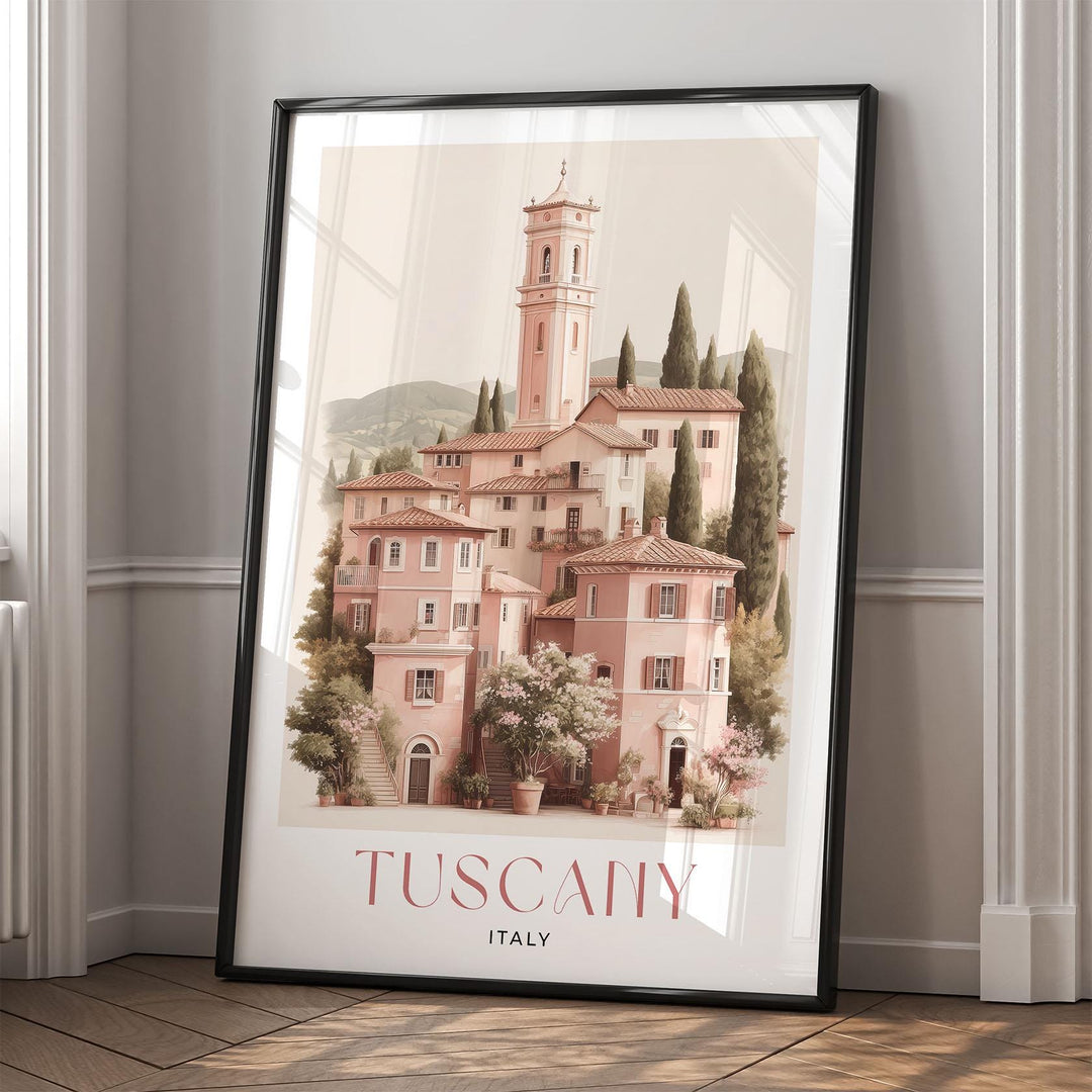 Tuscany Italy Travel Art Print