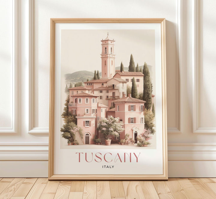 Tuscany Italy Travel Art Print