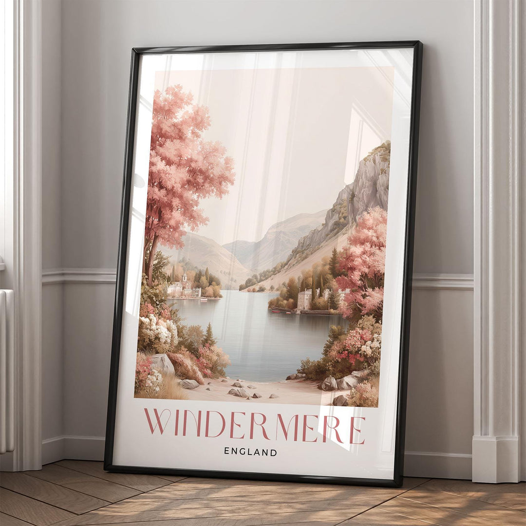 Windermere Travel Art Print