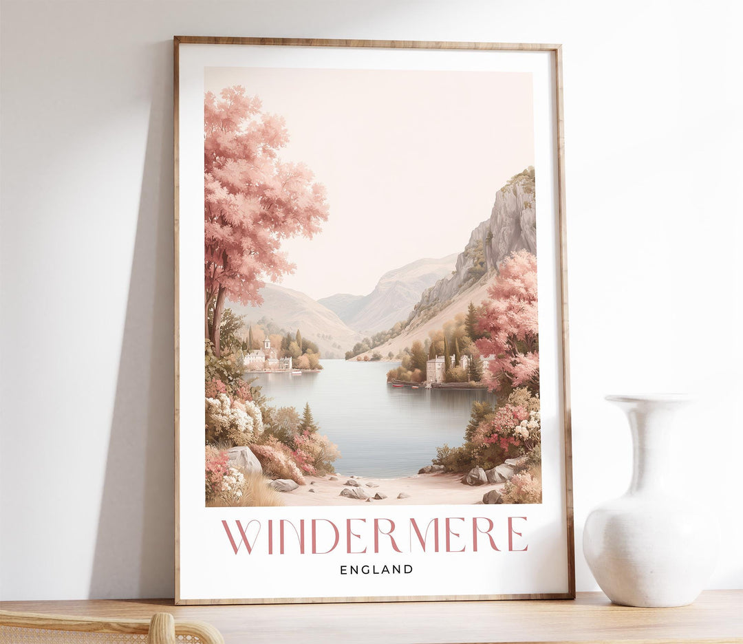 Windermere Travel Art Print