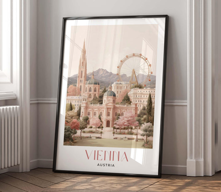 Vienna Travel Art Print