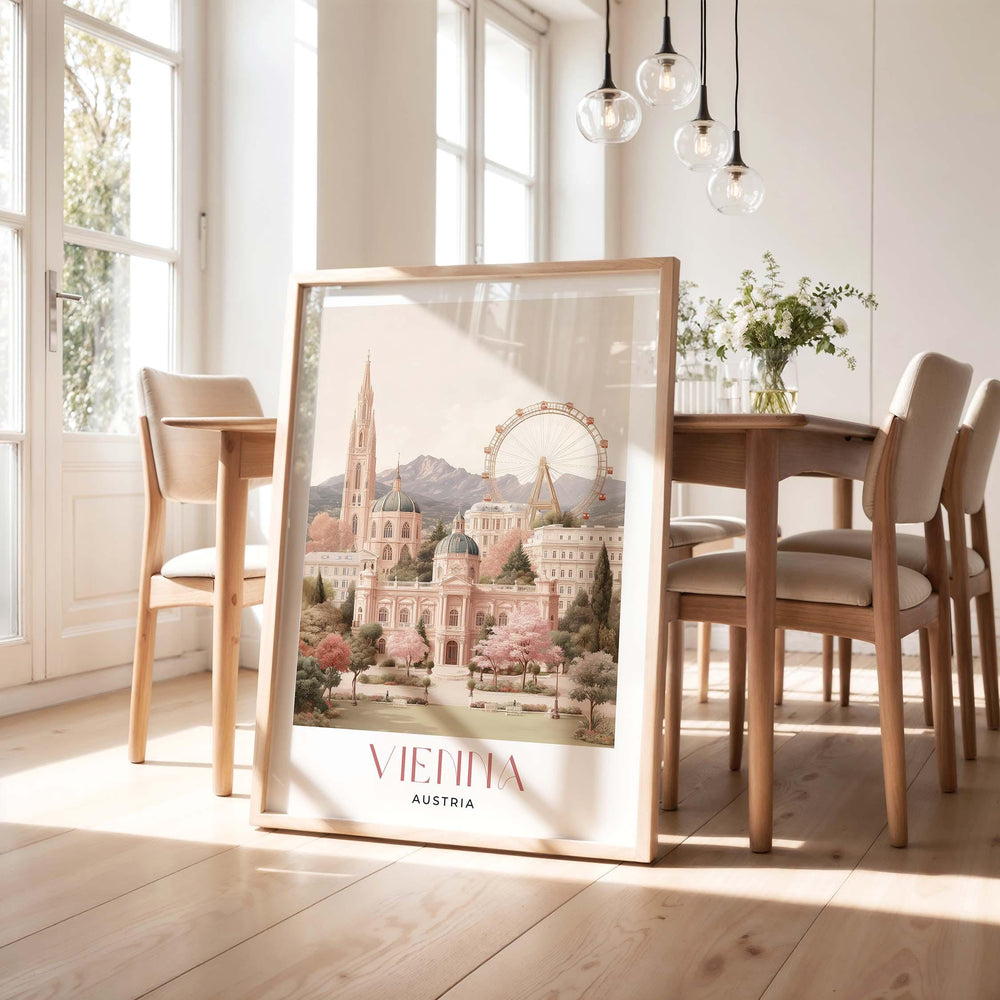Vienna Travel Art Print