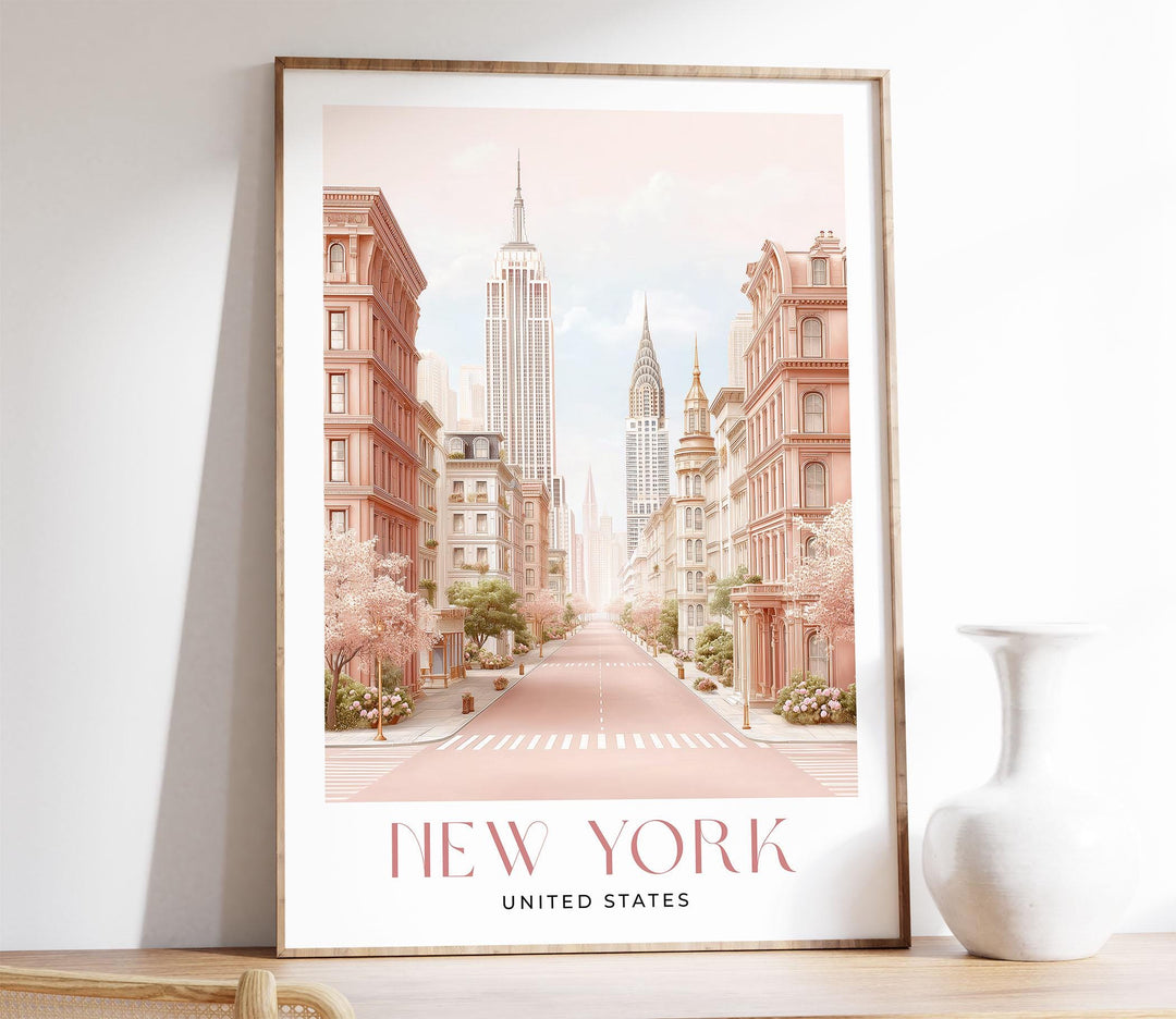 New York Travel Art Print