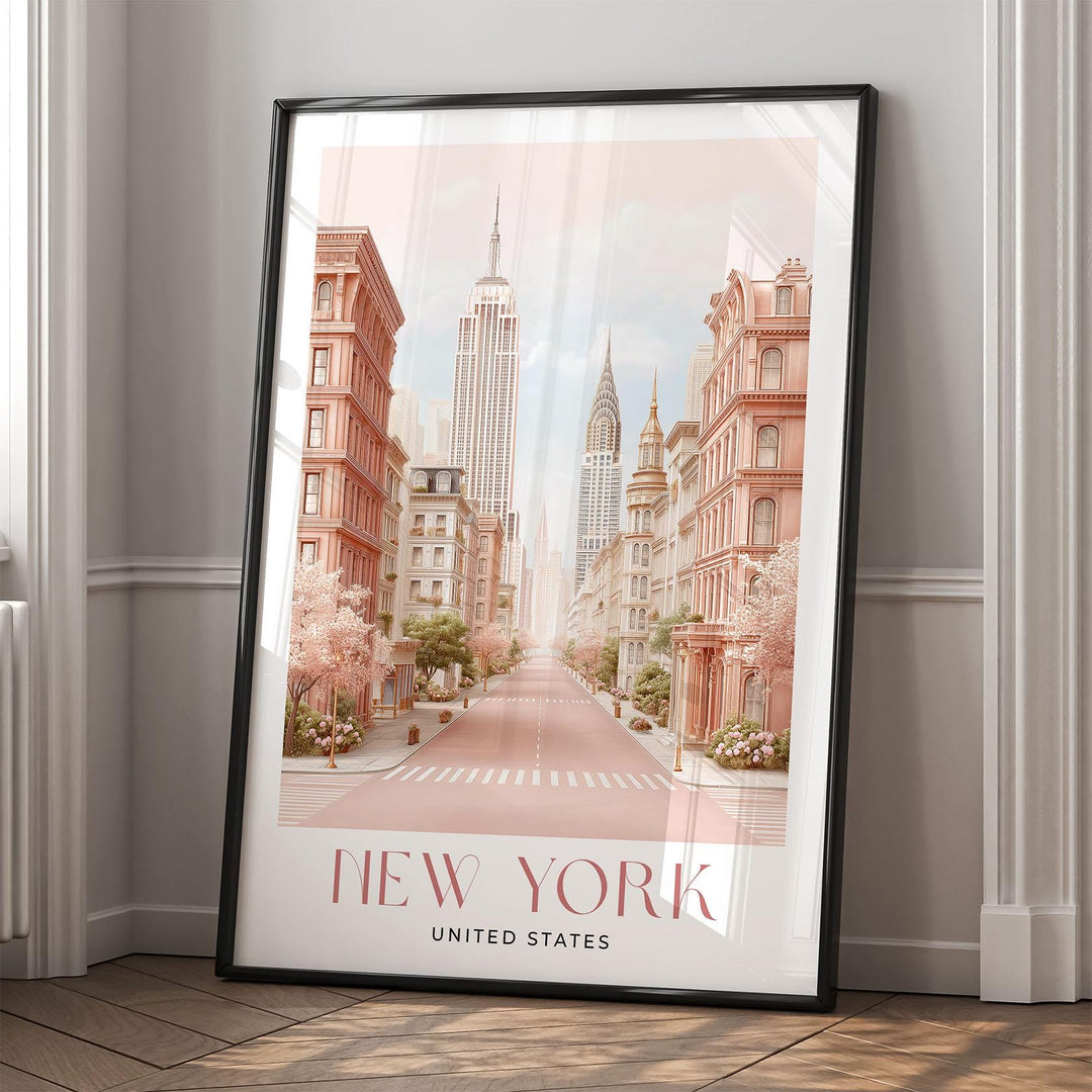 New York Travel Art Print