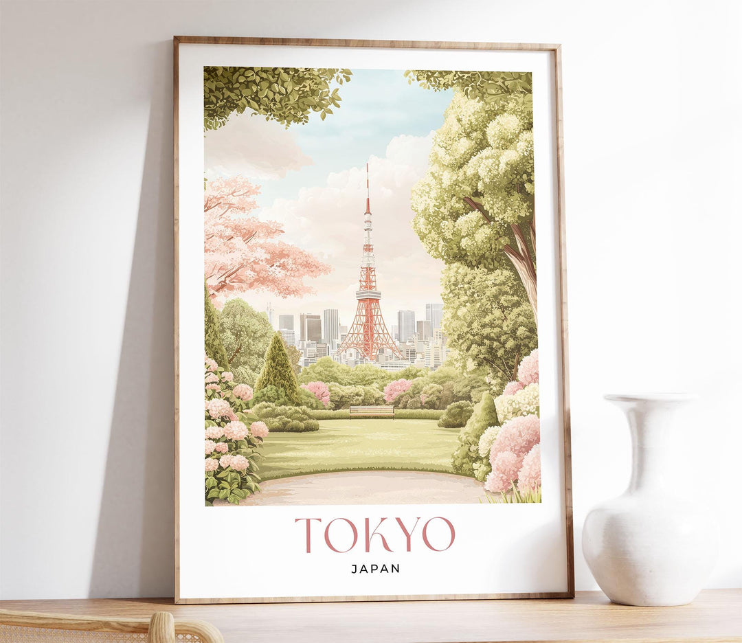 Tokyo Travel Art Print