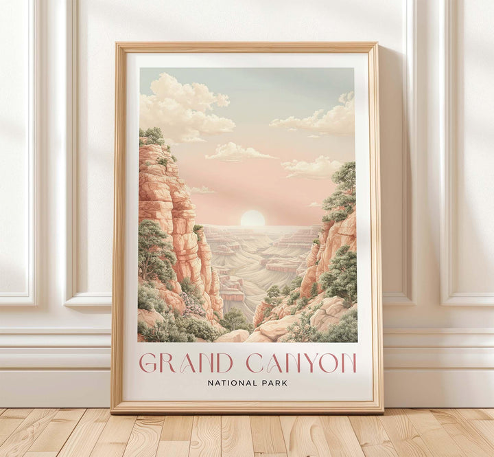 Grand Canyon National Park Travel Art Print