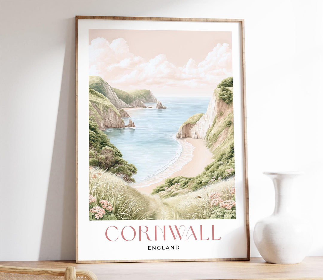 Cornwall Travel Art Print