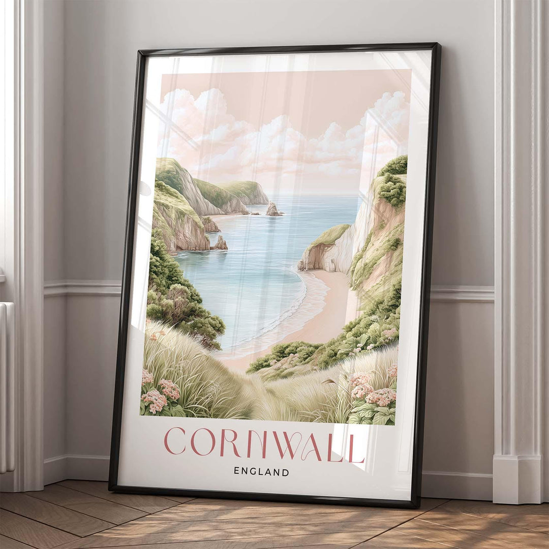 Cornwall Travel Art Print