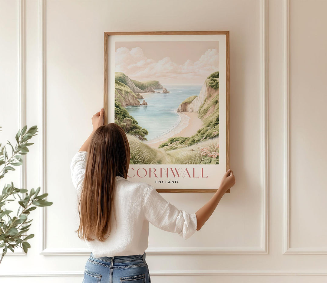 Cornwall Travel Art Print