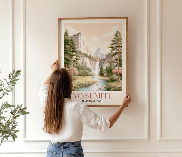 Yosemite National Park Travel Art Print