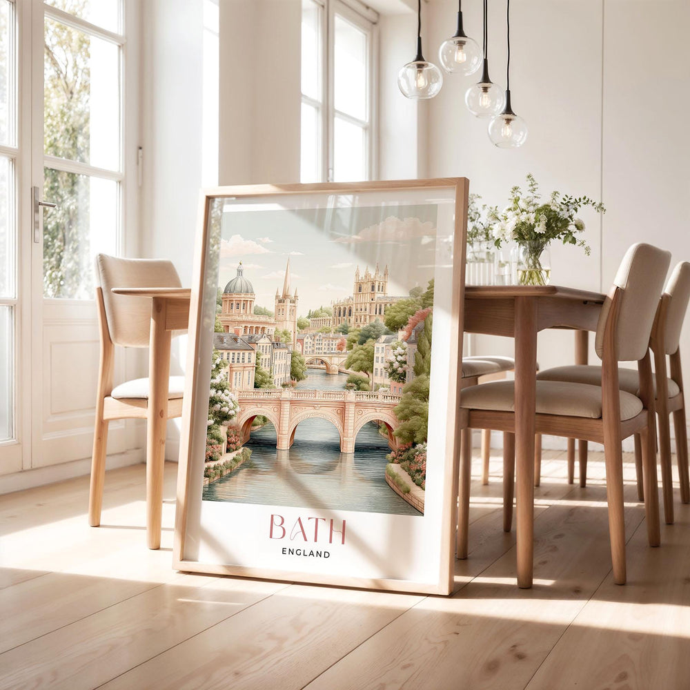 Bath Travel Art Print