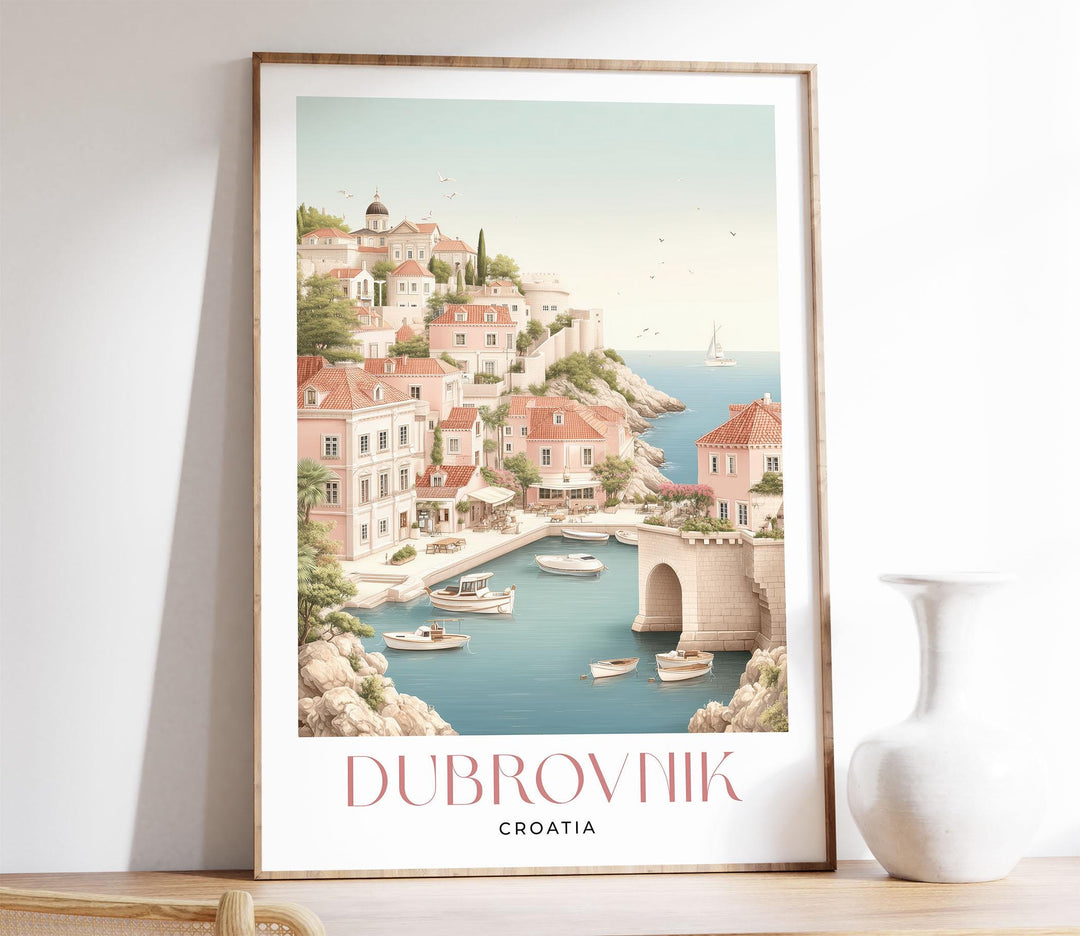 Dubrovnik Travel Art Print