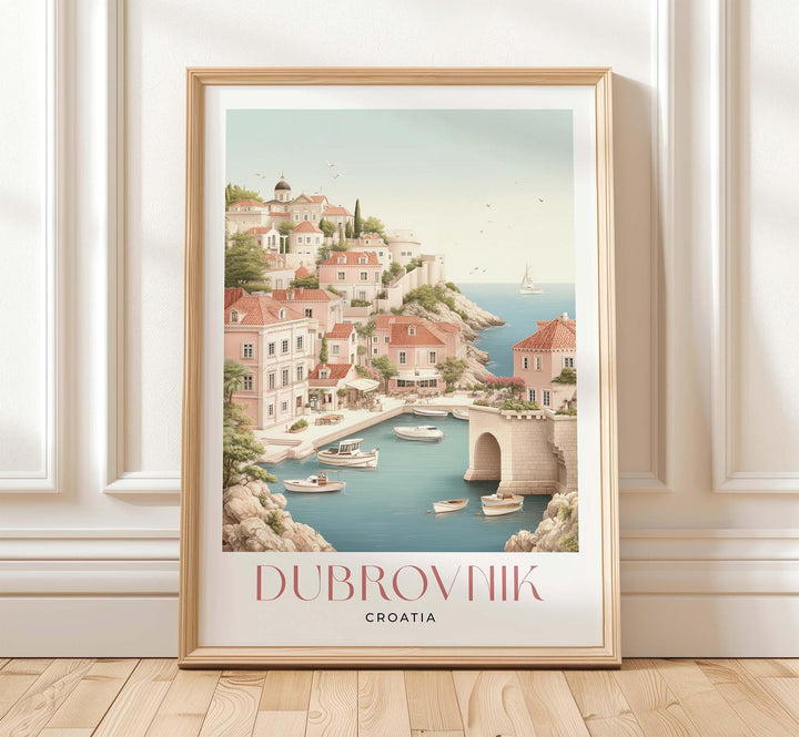 Dubrovnik Travel Art Print