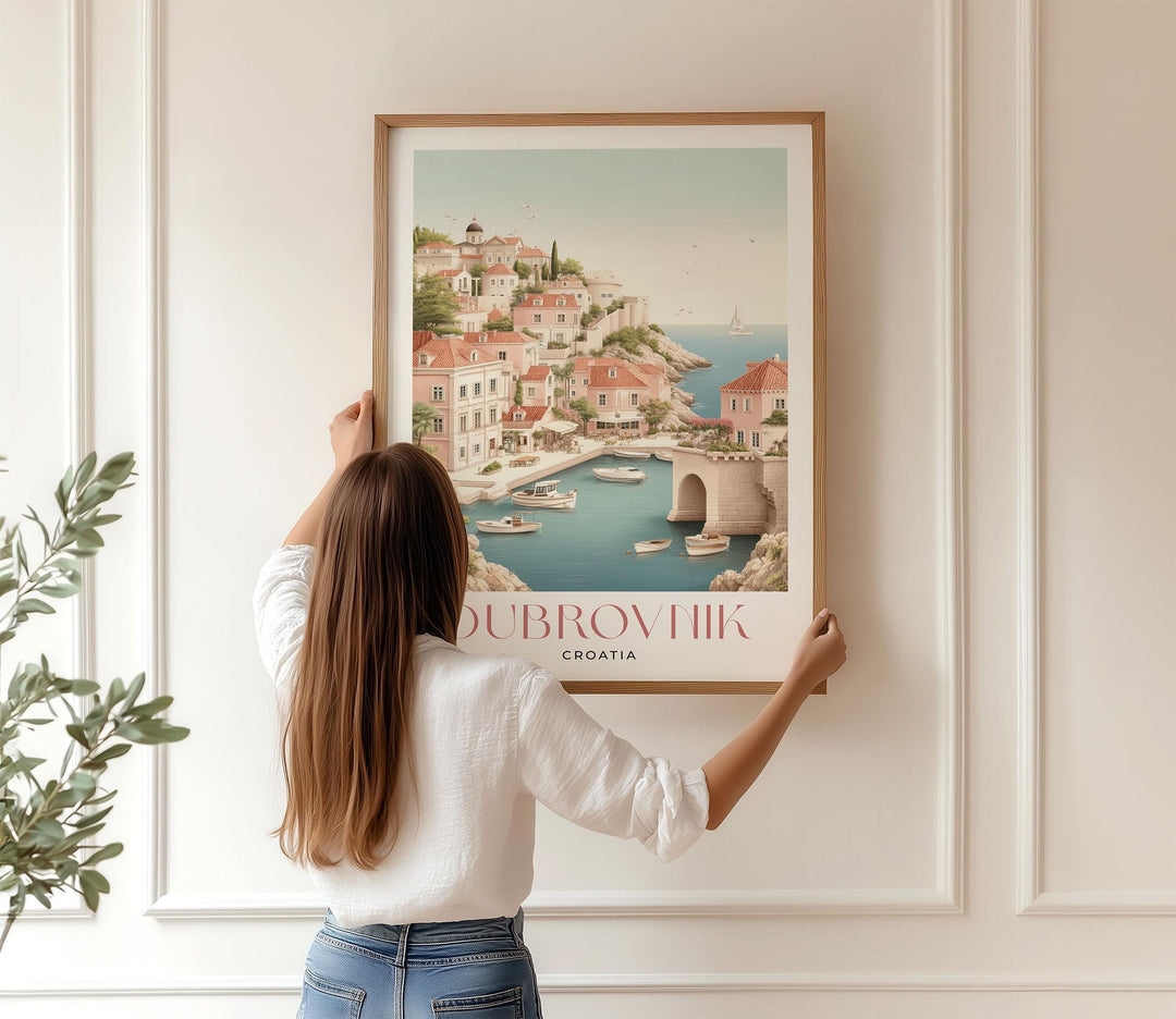 Dubrovnik Travel Art Print