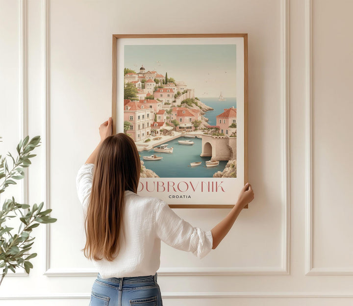Dubrovnik Travel Art Print