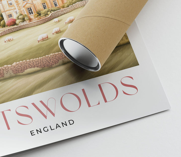 Cotswolds Travel Art Print