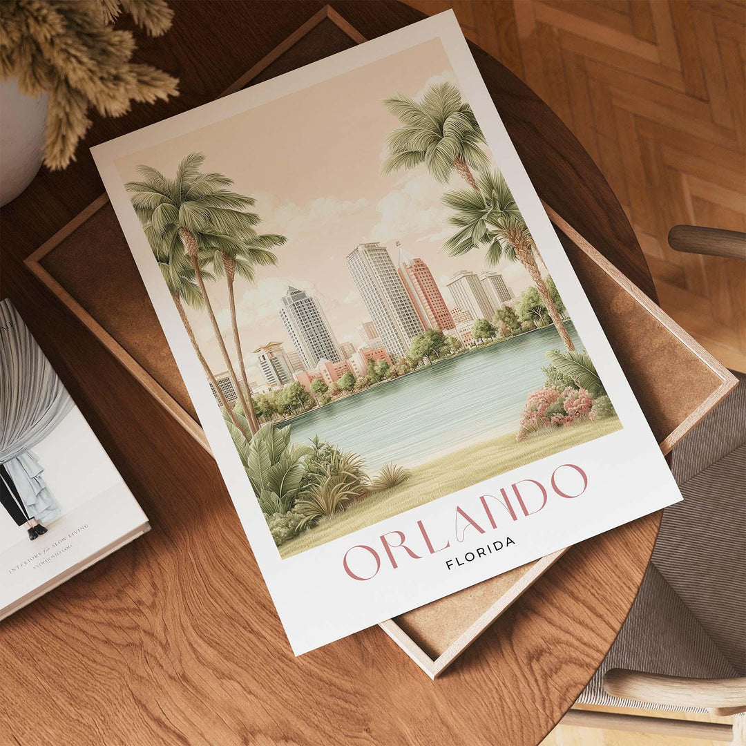Orlando Travel Art Print