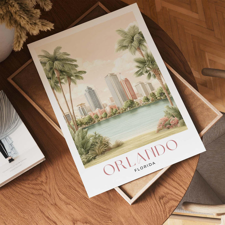 Orlando Travel Art Print