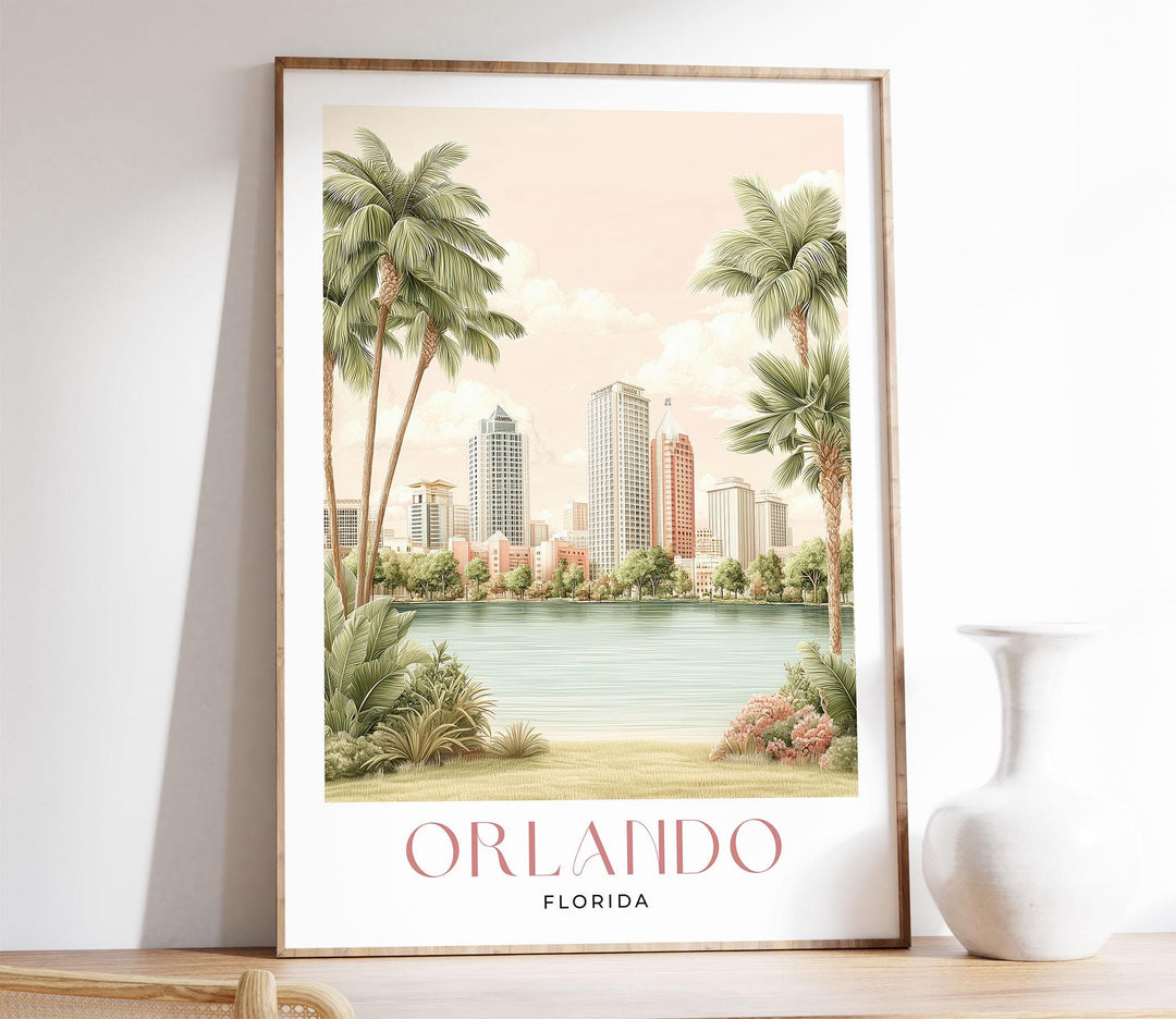 Orlando Travel Art Print
