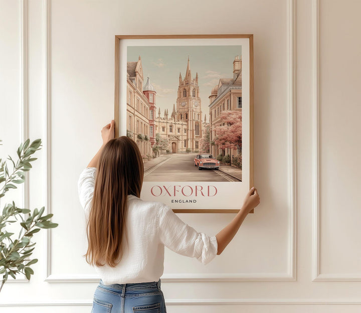 Oxford Travel Art Print