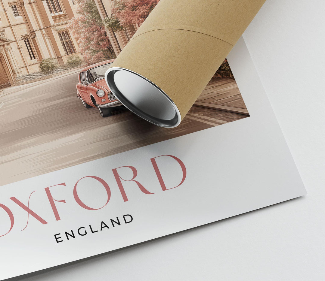 Oxford Travel Art Print